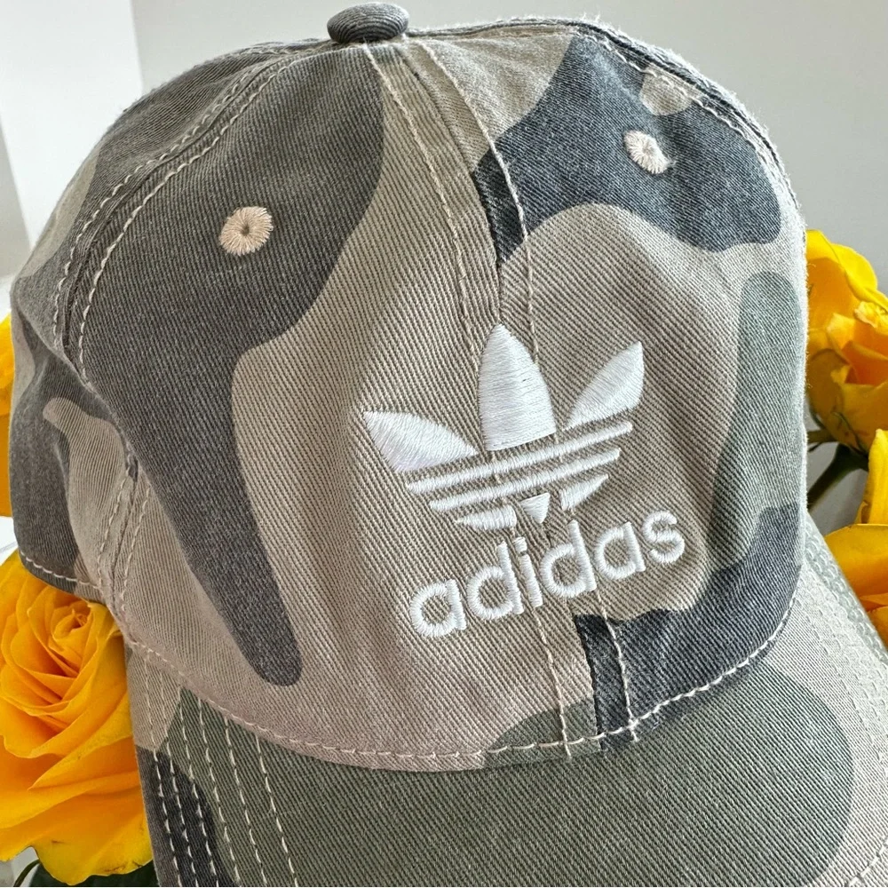 Adidas Originals Relaxed Adjustable Camouflage Hat